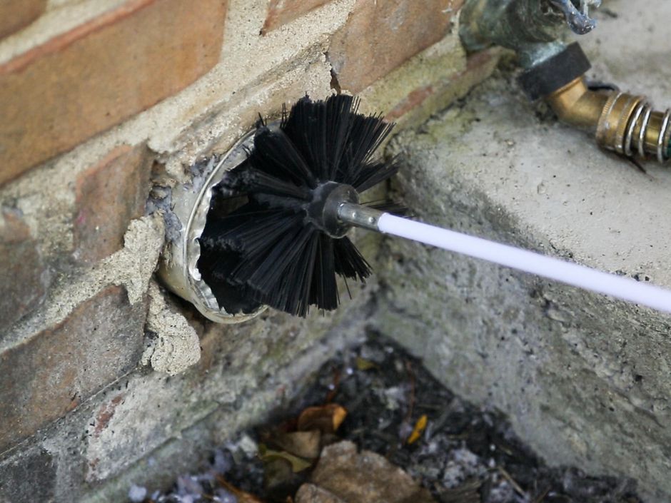 Dryer Vent Cleaning: Using a Flexible Vent Brush