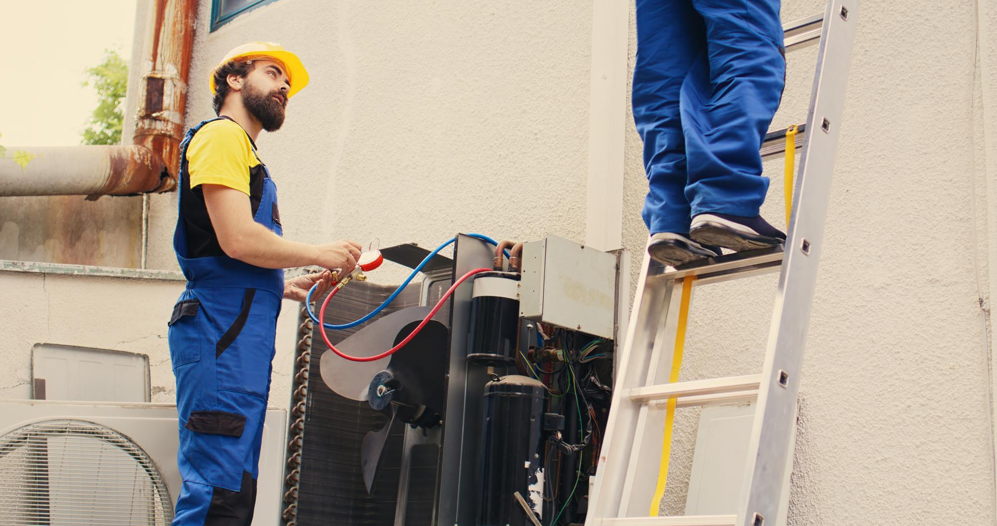 Dryer vent cleaning in Ottawa using a telescoping pole attachment