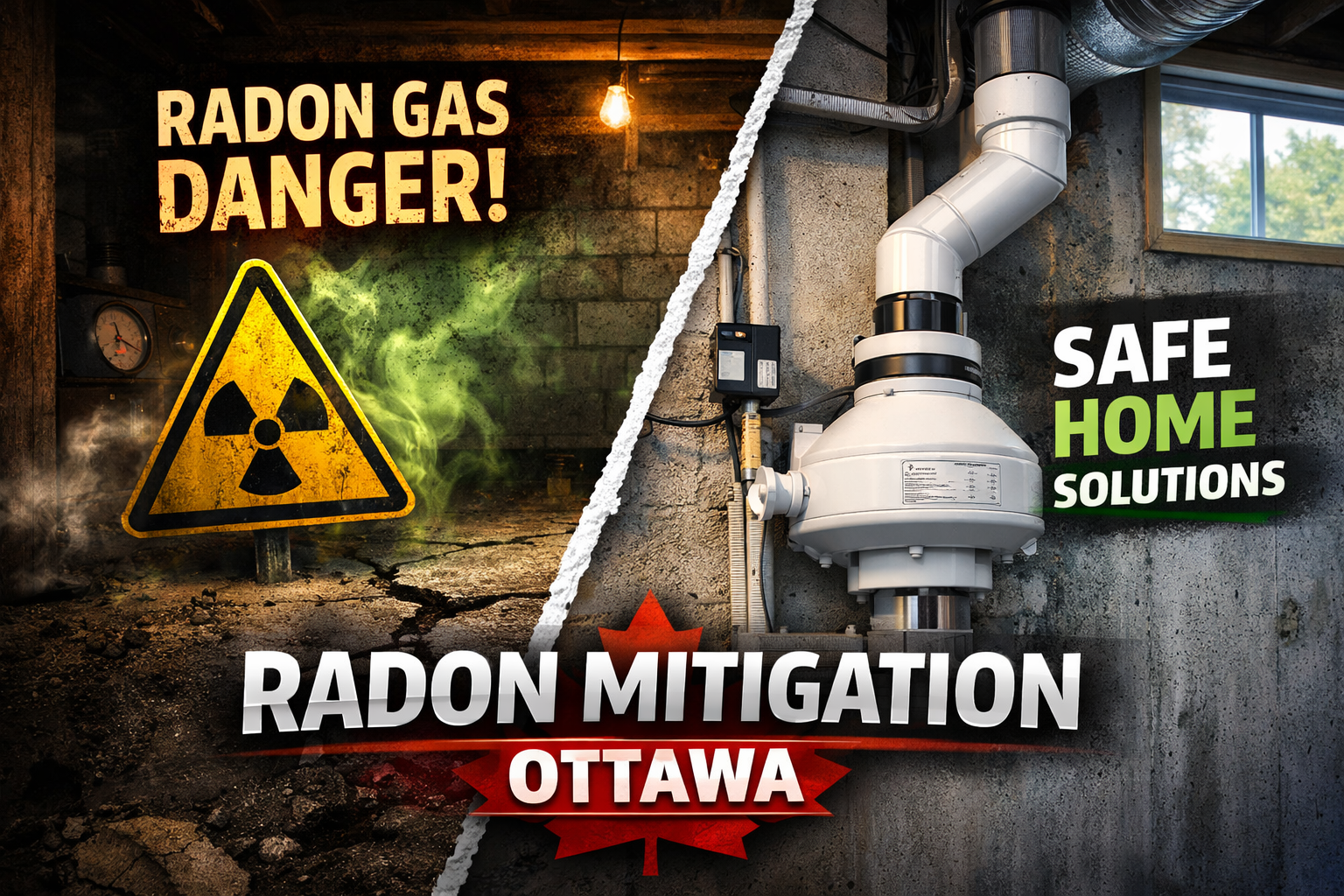Radon Gas Mitigation in Ottawa, Canada: What Every Homeowner Needs to Know