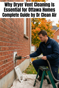 Why Dryer Vent Cleaning Is Essential for Ottawa Homes Complete Guide by Dr Clean Air
