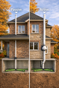 Radon Mitigation Methods Explained: Active vs Passive Systems for Homes in Ottawa